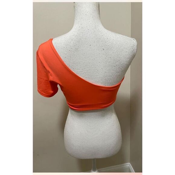 Toast Swim One Shoulder Crop Top Size L - Picture 2 of 3